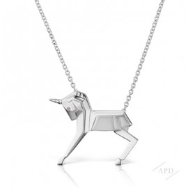 Argyle Mini Magix Unicorn Necklace